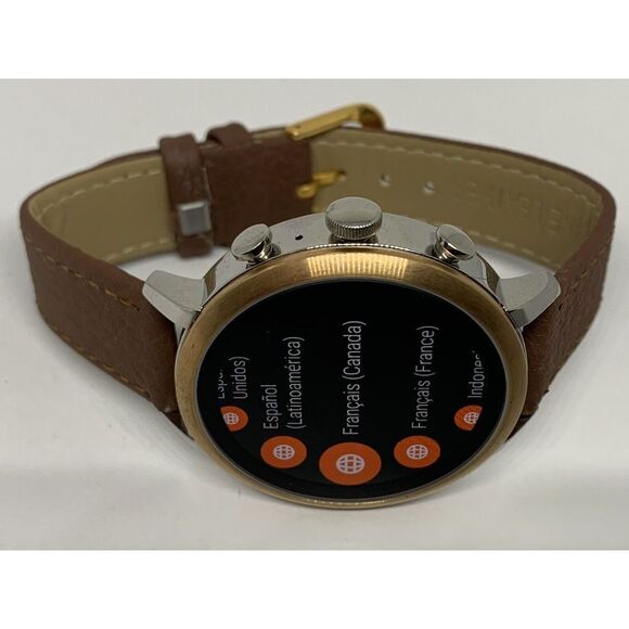 Fossil Gen 4 Authentic Digital Dial Smart Watch Custom Band FTW6016 ZA334 - Picture 8 of 12